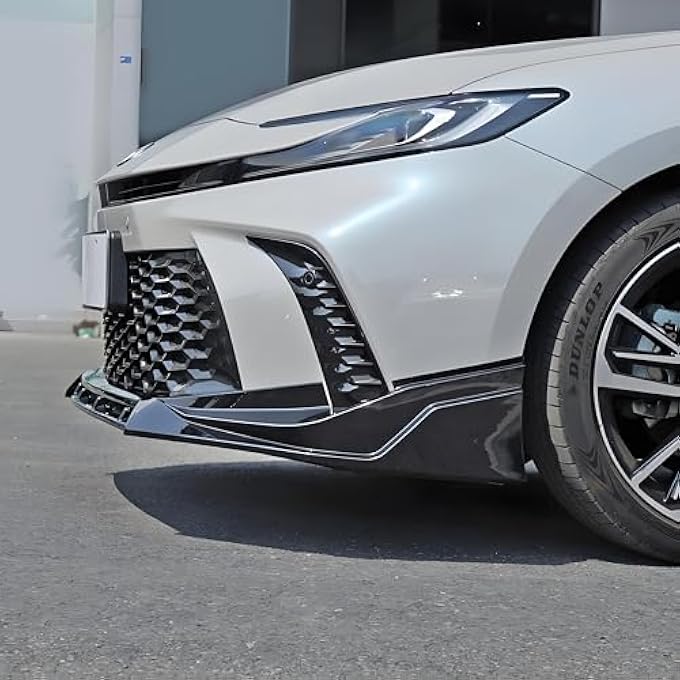 NeespoC Front Bumper Lip Splitter Spoiler Fit for Toyota Camry LE/SE/XLE/XSE 2025 2026 Air Chin Body Kit Exterior Accessories(Gloss Black) - Image 5