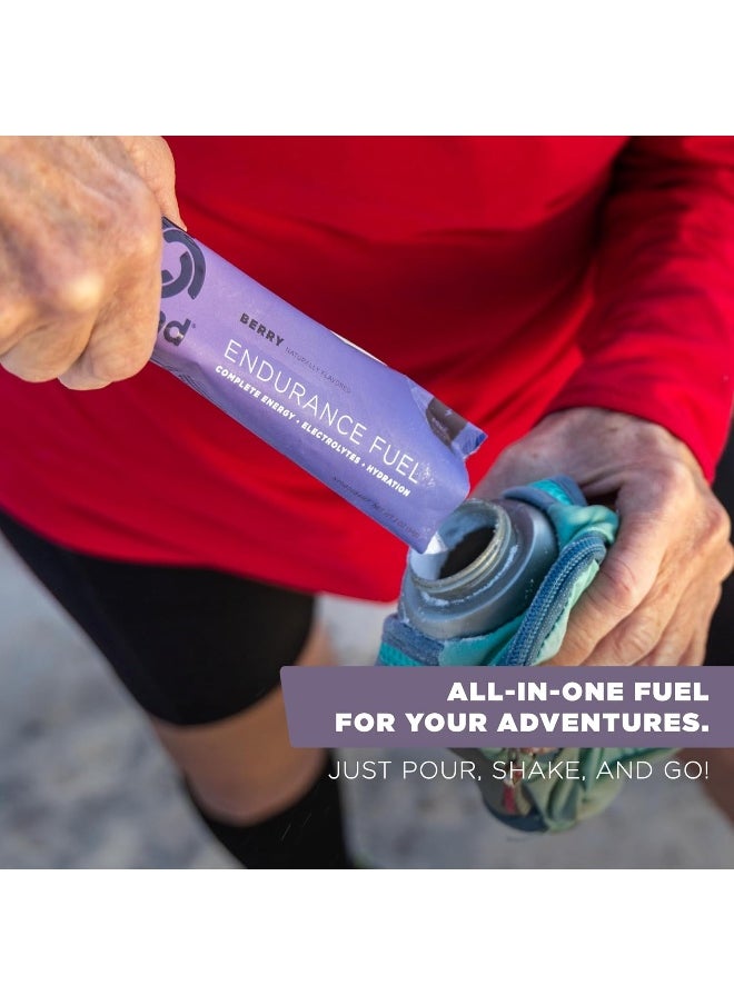 Tailwind Nutrition Tailwind Nutrition Endurance Fuel Berry 50 Servings, Hydration Drink Mix with Electrolytes and Calories, Non-GMO, Free of Soy, Dairy, and Gluten, Vegan Friendly  - Image 5