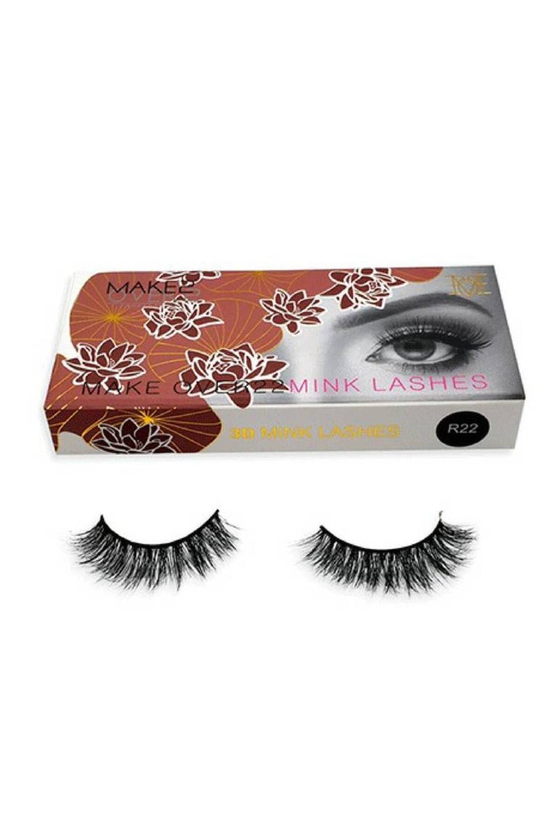 رموش ميك اوفر22 درجة R22