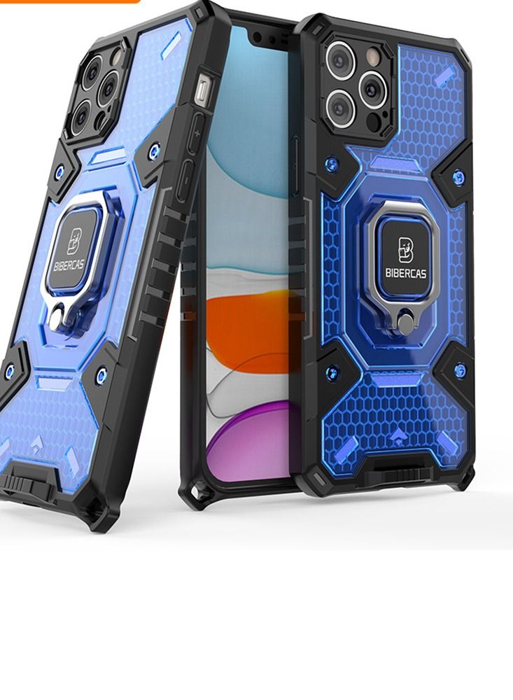 BIBERCAS Suitable For Iphone Magnetic Absorption Heat Dissipation Anti Falling Phone Shell