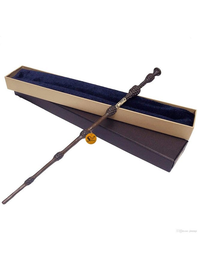 Sage Square Classic Metal Core Handcrafted Professor Albus Magic Wizard Sorcerer’s Dumbledore Wand, Elegant Stick Collectible Cum Cosplay Accessory (40 CMs Long) - Image 1