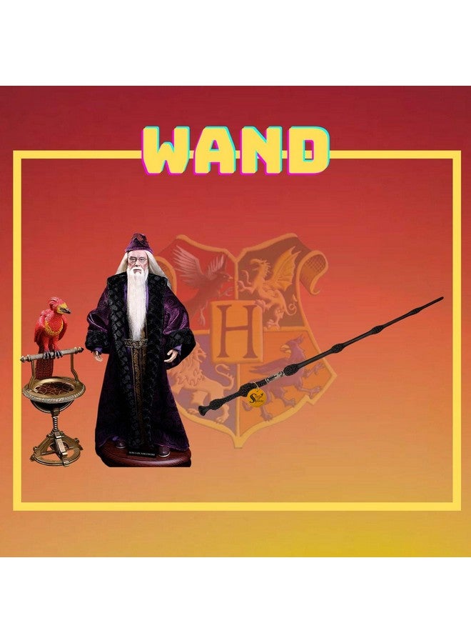 Sage Square Classic Metal Core Handcrafted Professor Albus Magic Wizard Sorcerer’s Dumbledore Wand, Elegant Stick Collectible Cum Cosplay Accessory (40 CMs Long) - Image 4