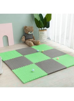 SIGNATRON SIGNATRON Kids Puzzle Exercise Mat with EVA Foam Interlocking Tiles Play mats and Protective Flooring for Office, Home, School and Gym (9 Tiles - 36 Sq Ft)  - Image 1