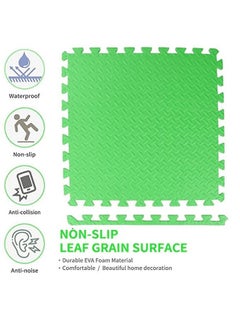 SIGNATRON SIGNATRON Kids Puzzle Exercise Mat with EVA Foam Interlocking Tiles Play mats and Protective Flooring for Office, Home, School and Gym (9 Tiles - 36 Sq Ft)  - Image 3