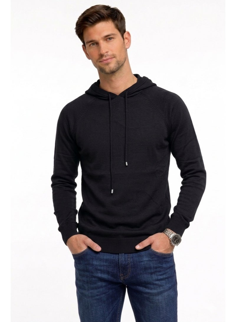 Men's Regular Fit Cotton Pullover Hoodie
