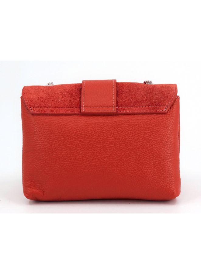 Galitzine GALITZINE Genuine Leather Suede Red Color Bag for Women - Image 5