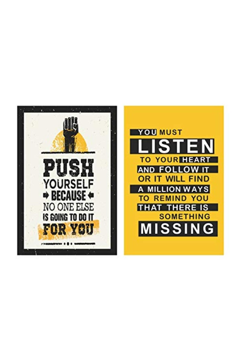 Paper Plane Design ALAYRA Inspirational Wall Poster (45 cm x 30 cm x 2 cm) (Pack of 10) - Image 5