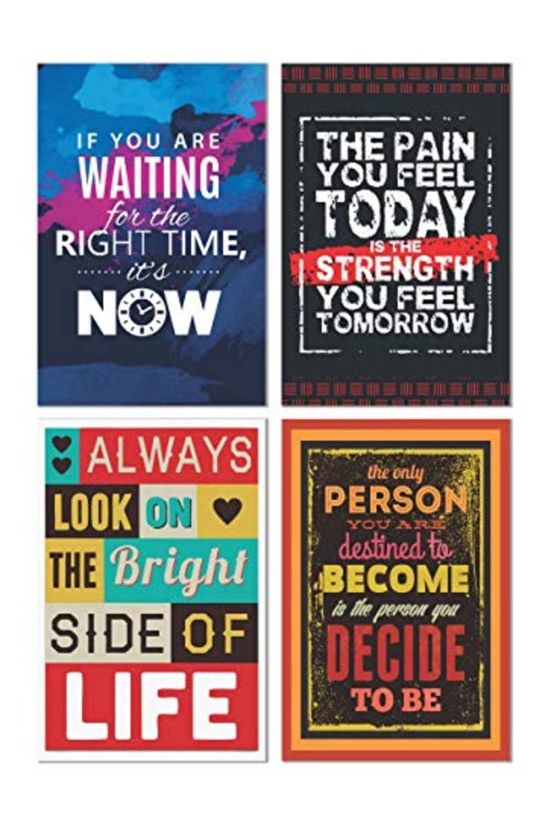 Paper Plane Design ALAYRA Inspirational Wall Poster (45 cm x 30 cm x 2 cm) (Pack of 10) - Image 3