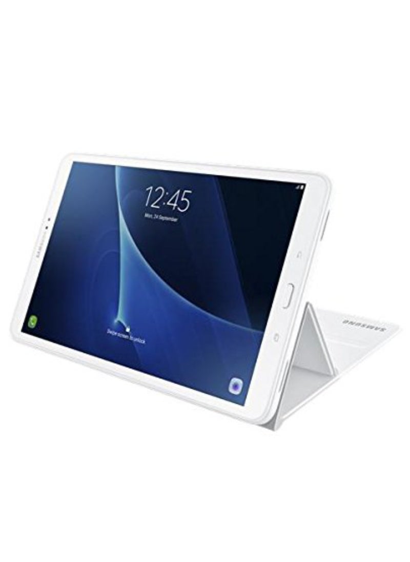 Generic - Samsung Book Cover For Original Galaxy Tab A 10.1 Inch White - Image 1