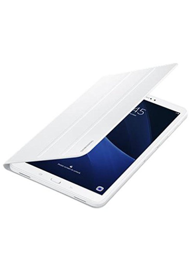 Generic - Samsung Book Cover For Original Galaxy Tab A 10.1 Inch White - Image 1