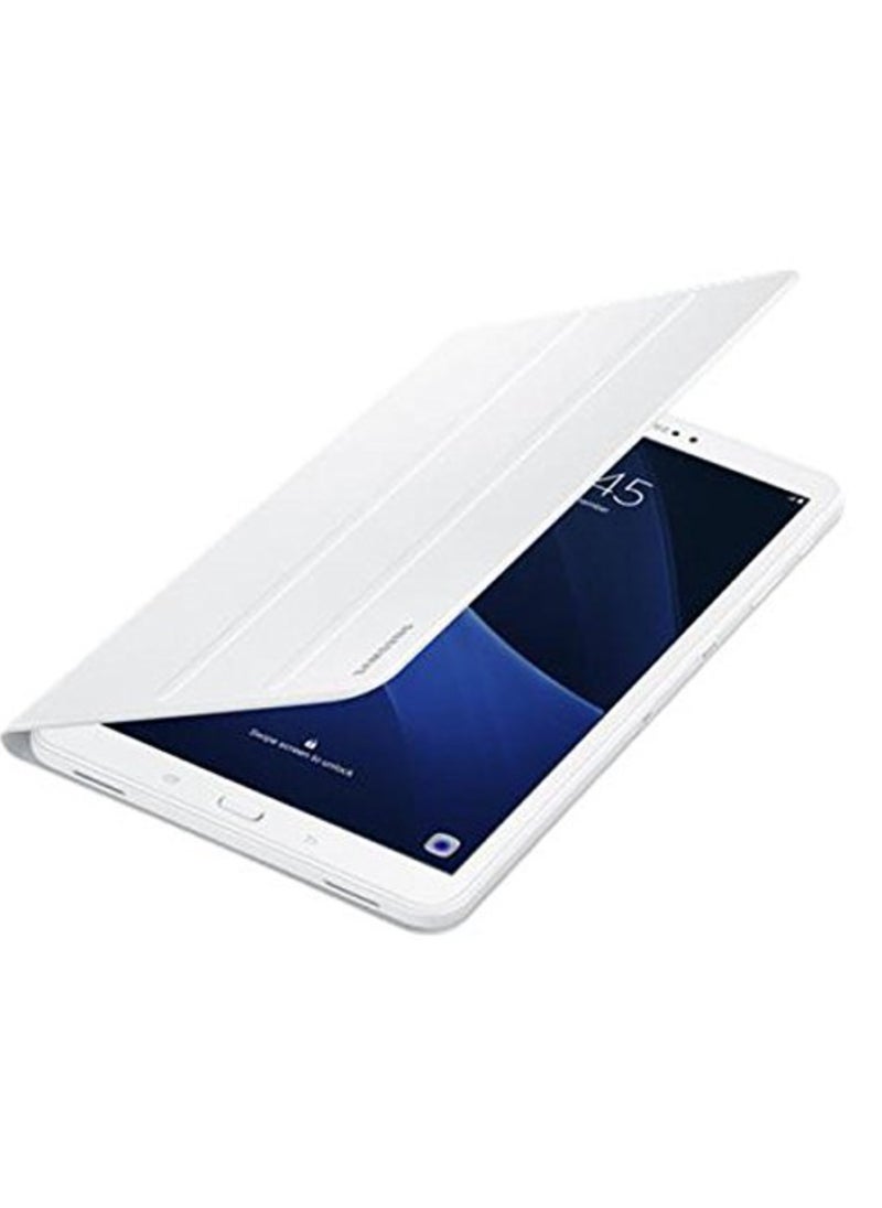 Generic - Samsung Book Cover For Original Galaxy Tab A 10.1 Inch White - Image 1
