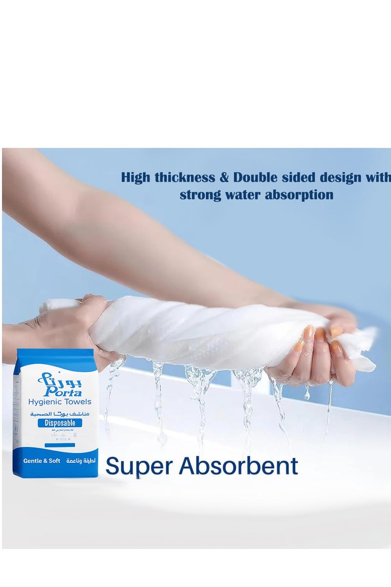 Porta Disposable Hygienic Towels – 25 Pcs (80×160 cm) - Image 5