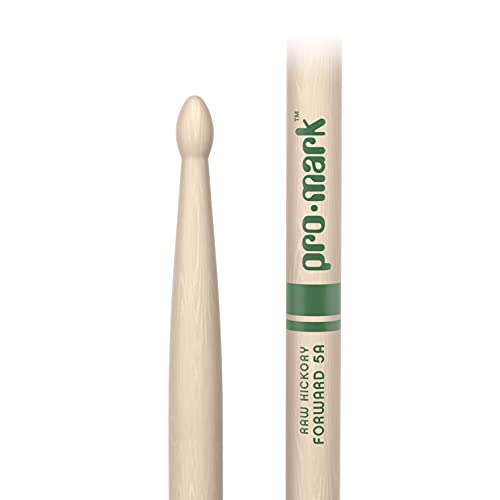 Promark TXR5AW American Hickory Natural Wood Tip, Single Pair, Unlacquered - Image 2