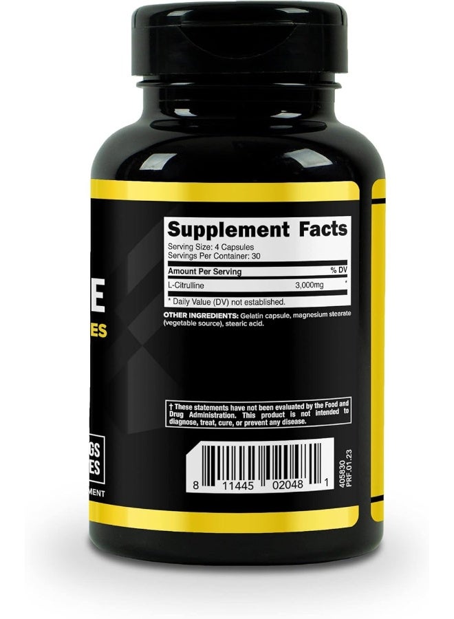 Primaforce L-Citrulline 3000mg, 120 Capsules, 30 Servings - Image 4