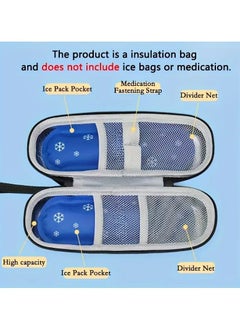 Generic Insulin Cooler Travel Bag Portable Cooler For Outdoor Camping And Travel Lightweight And Durable Design Enhanced Durability  - Image 3