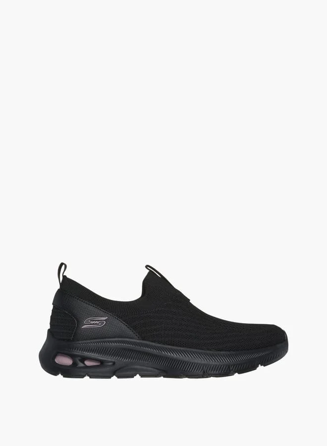 SKECHERS Women's Textured Slip-On Sports Shoes - BOBS UNITY