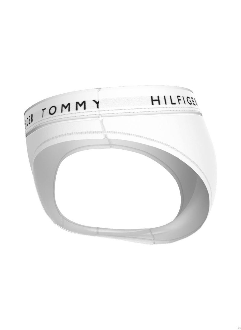TOMMY HILFIGER Women's Classic Bikini Brief - Cotton, White  - Image 3