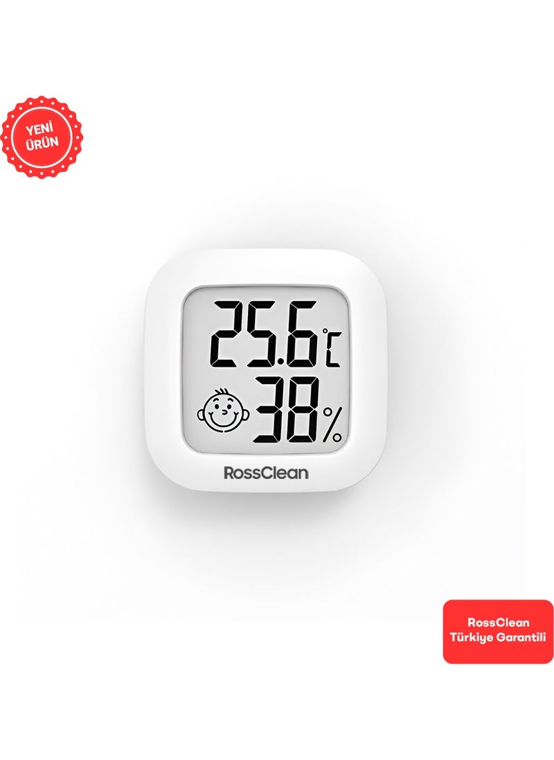 Smile Digital Thermometer High Precision Temperature and Humidity Meter with LCD Display