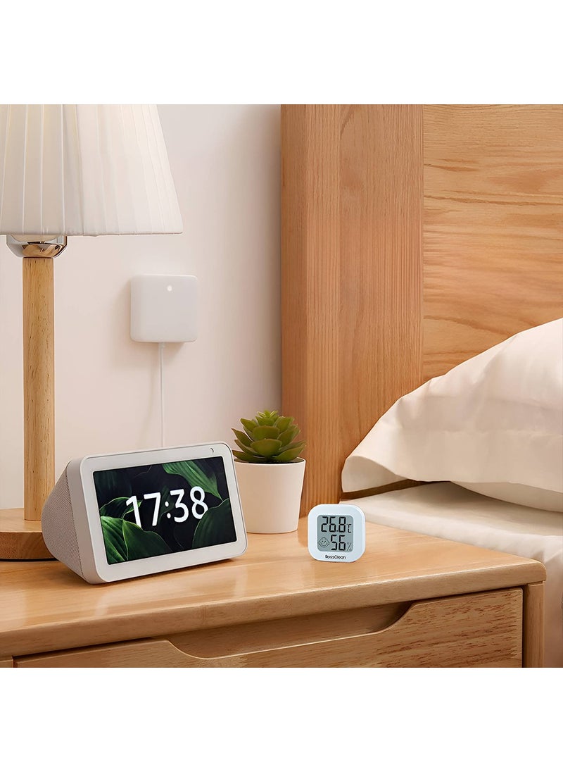 Smile Digital Thermometer High Precision Temperature and Humidity Meter with LCD Display