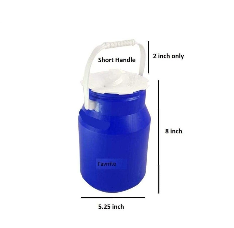 LIPSA ENTERPRISE Lipsa Enterprise Plastic Milk Can 3 Ltr Unbreakable Milk and Water Container  - Image 2