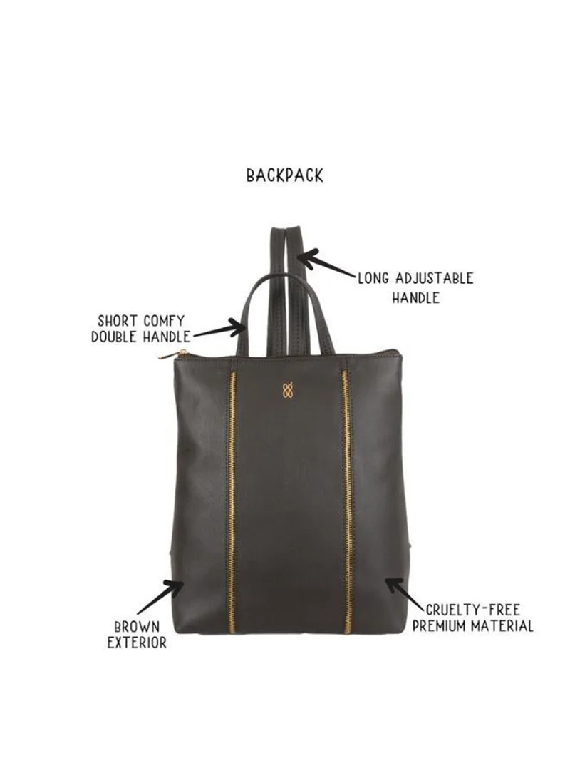 باجيت حقيبة يد بنية اللون متوسطة الحجم للنساء | حقيبة يد أنيقة وعملية للسيدات