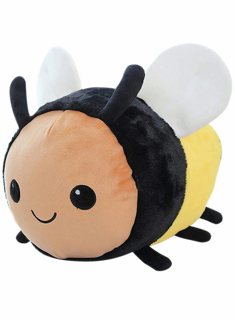 Generic - Bee Plush Toy Super Soft Bee Plush Doll Kawaii Honeybee Plush Pillow Cushion Animal Stuffed Plush Doll Halloween Birthday Gift for Kids Boys Girls 30cm - Image 1