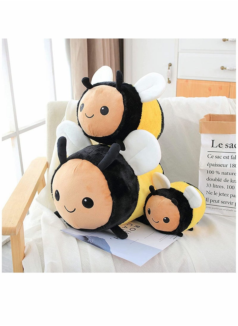 Generic - Bee Plush Toy Super Soft Bee Plush Doll Kawaii Honeybee Plush Pillow Cushion Animal Stuffed Plush Doll Halloween Birthday Gift for Kids Boys Girls 30cm - Image 1