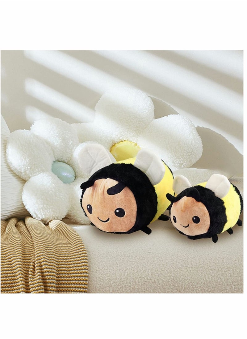 Generic - Bee Plush Toy Super Soft Bee Plush Doll Kawaii Honeybee Plush Pillow Cushion Animal Stuffed Plush Doll Halloween Birthday Gift for Kids Boys Girls 30cm - Image 1