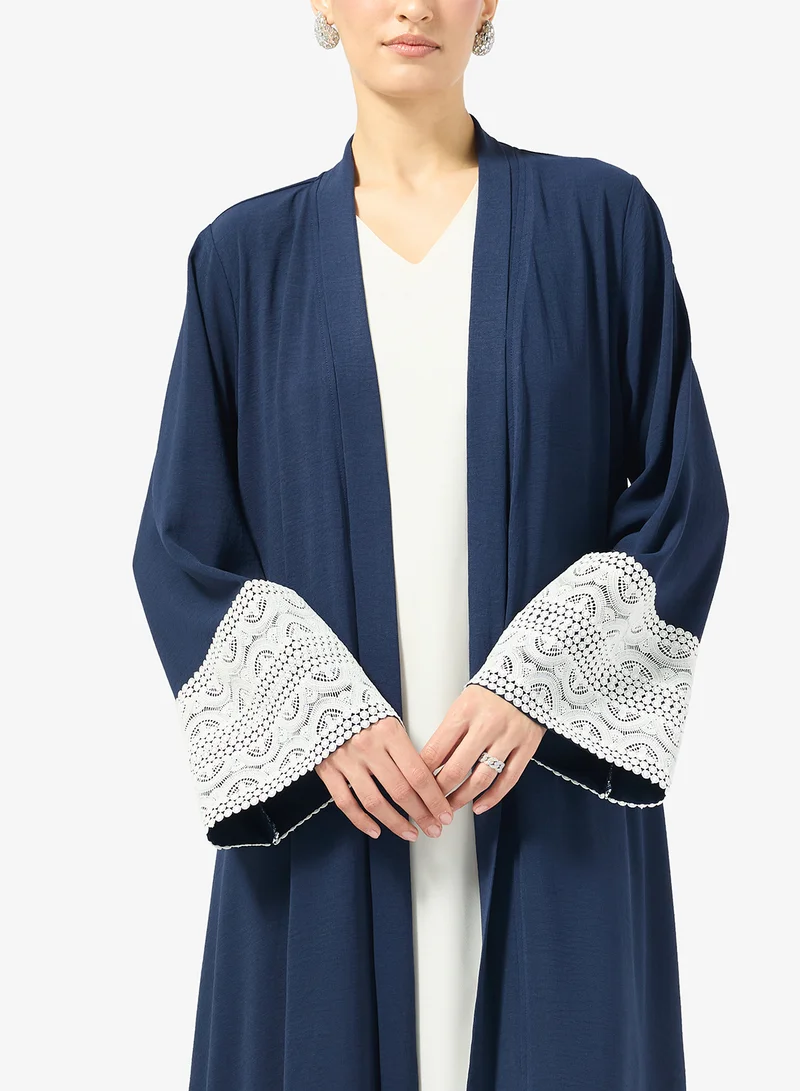 Golden Apple  Abaya With Lace for Women | Best Price UAE