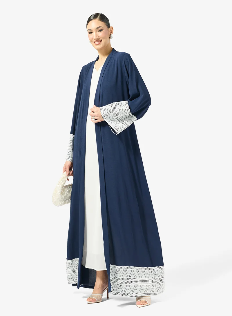 Golden Apple  Abaya With Lace for Women | Best Price UAE