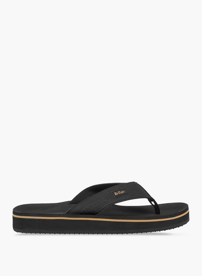 Men's Solid Thong Slippers