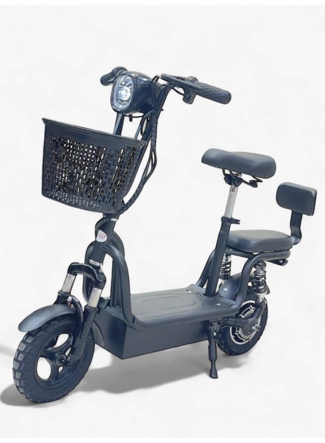 Abu Slaa scooter with two seats upgraded 48V - Image 4