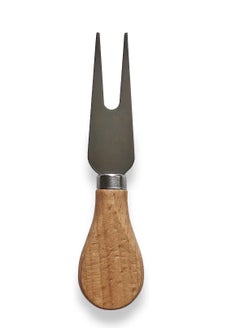 Generic Cheese knife made of stainless steel with a wooden handle 