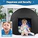 OUTREE Sensory Tent 47  47  47 in Black Print Sensory Room for Kids with Autism Pop Up Play Tent - Image 4
