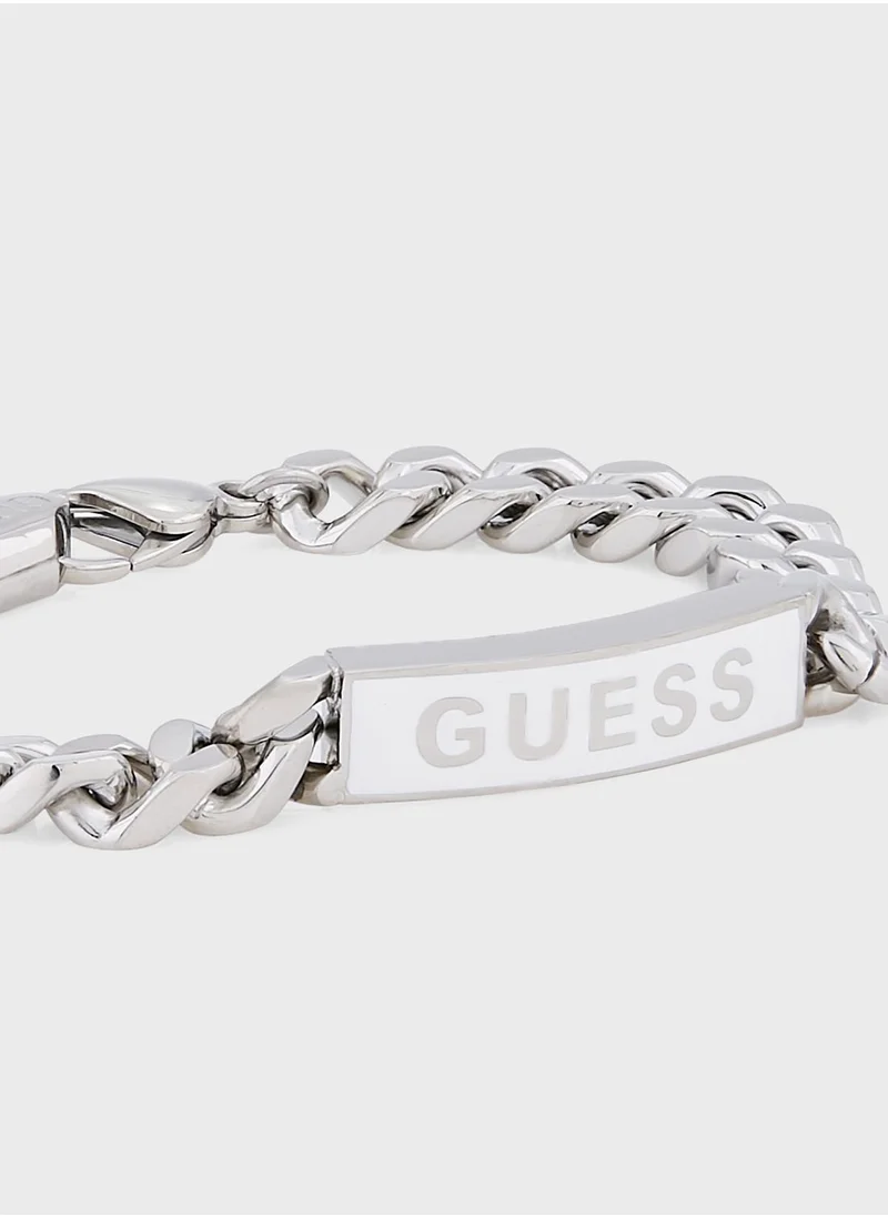GUESS Juxb03002Jwstwis Simple Enamel Bracelet