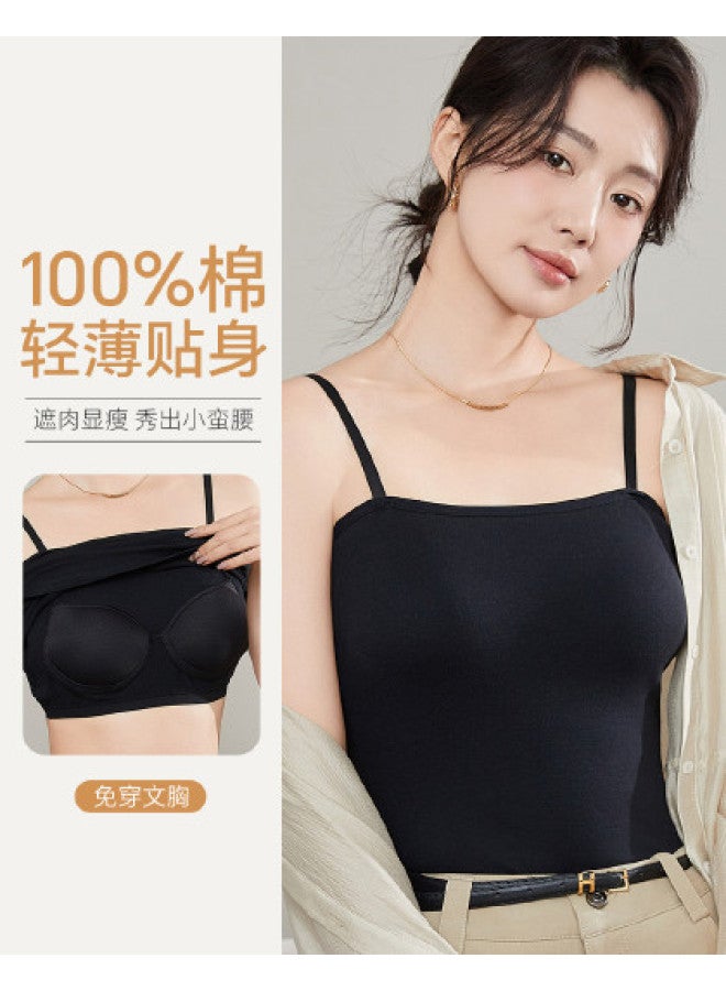 Your Sun Women'S Underwear Thin Summer Versatile Camisole Suit Inner Wear High-End Backless Bra - Image 1