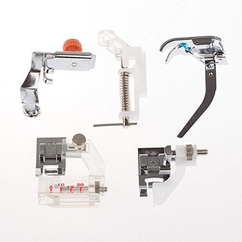 ANYQOO Sewing Machine Presser Foot Set 32 Pcs for Singer, Brother, Babylock, Janome, Elna, Toyota, New Home, Simplicity, Necchi, Kenmore, and Most of Low Shank Sewing Machines - Image 4