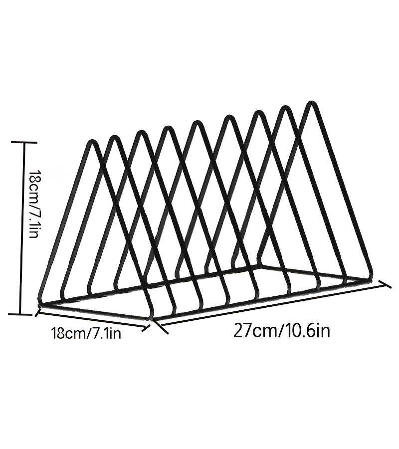 Black Metal Hat Rack Space Saving Walnut Finish Freestanding Hat Organizer Holds 18 Hats Vertical Horizontal Display Rust Resistant Stand Suitable For Desktop Wardrobe Home Office Storage - Image 3