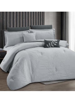 Hours 8-Pieces Embroidered Comforter Set  - Image 1