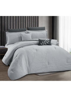 Hours 8-Pieces Embroidered Comforter Set  - Image 2