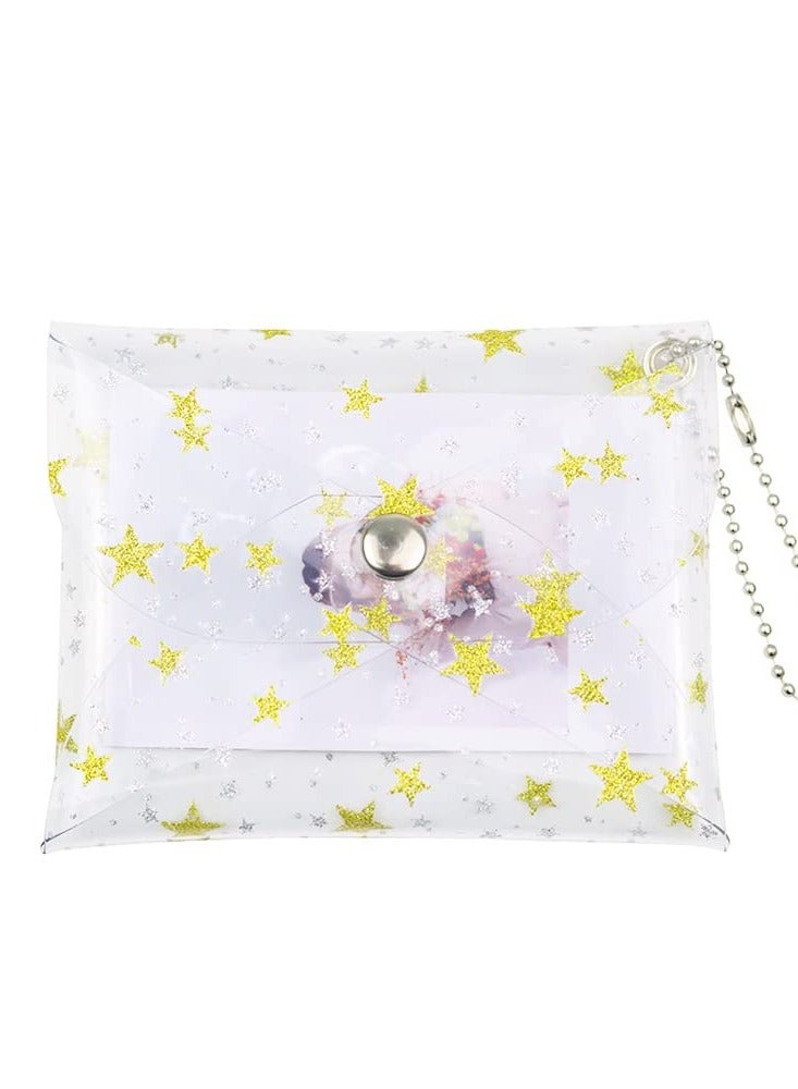 SOLARAE Photo Storage Bag for Fujifilm Instax Mini 11, Camera Square Photo Wallet Envelope Bag Accessories Storage Holster Star Daisy (2PCS) - Image 4