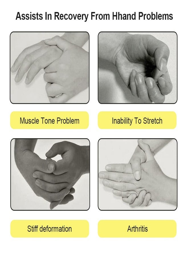 MUROCEA Resting Hand Straighten Splint - Night Finger Separator Support Rehab Training Support Supplies for Arthritis, Spasm (Right) - Image 5