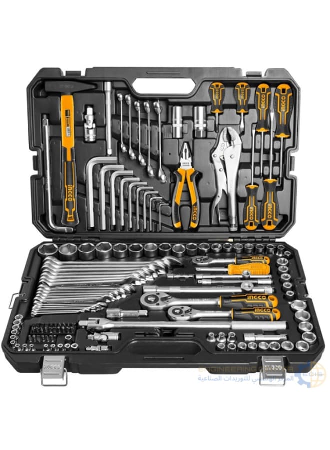 INGCO 142-piece industrial tool set
