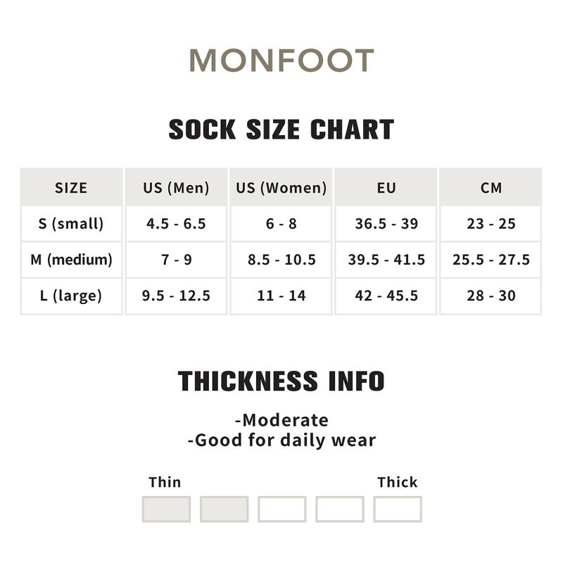 MONFOOT Women's 10 Pairs Comfortable Casual Cotton Quarter Crew Socks Multicolor Small, multipack - Image 2
