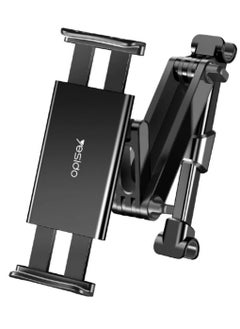 Yesido C117 Car Tablet Headrest Mount Holder For Seat 360 Degree Rotation Compatible With 4.7Inch To 12.9 Inch, Tablets/Iphone 13/Ipads/Smartphones  - Image 1