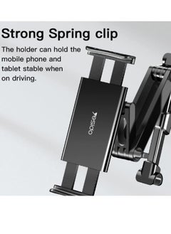 Yesido C117 Car Tablet Headrest Mount Holder For Seat 360 Degree Rotation Compatible With 4.7Inch To 12.9 Inch, Tablets/Iphone 13/Ipads/Smartphones  - Image 5