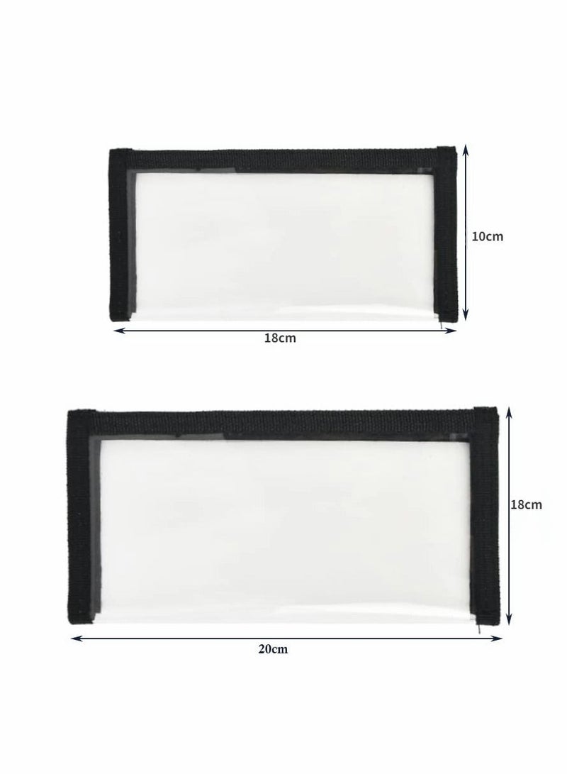 Y&D 10pcs（L*5+M*5) Fishing Lure Wraps, Clear PVC Covers Keeps Safe, Bait Cover Easily See Lures, Hook , Safe from Sharp - Image 5