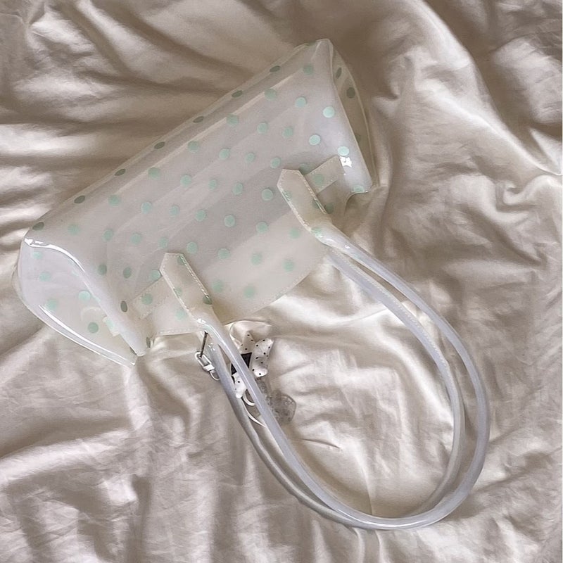 Women's Polka Dot Jelly Shoulder Bag - Image 4
