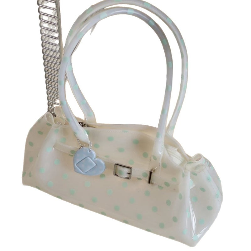 Women's Polka Dot Jelly Shoulder Bag - Image 5