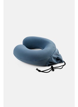 Algspar Memory Foam Travel Pillow, Blue  - Image 3